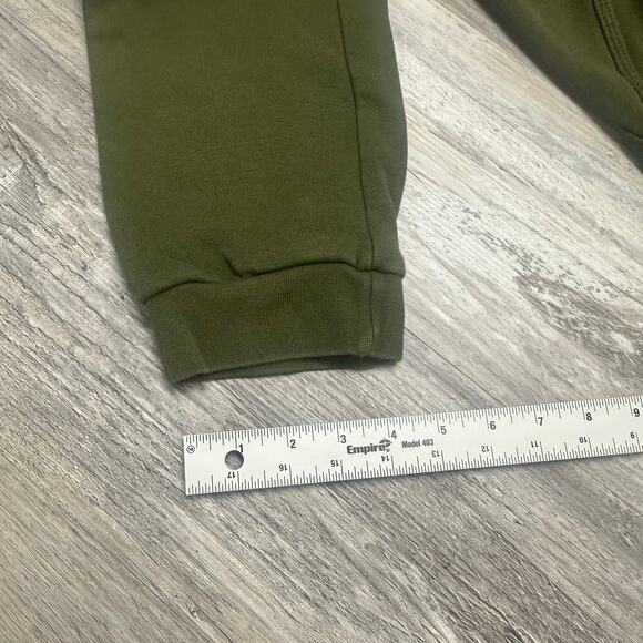 Nike Sportswear Green White Mens L Swoosh Athleisure Jogger Active Sweatpants - Picture 12 of 13